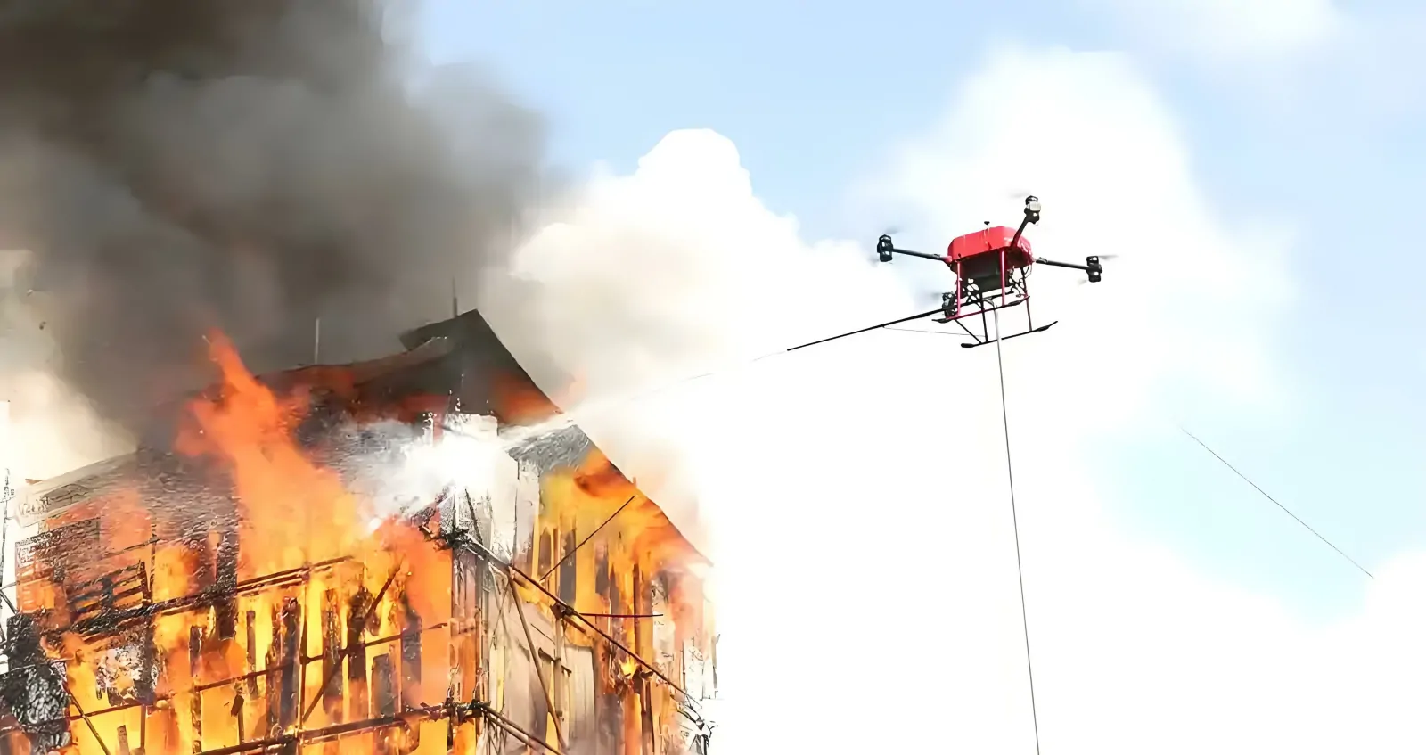 UFOUAV Firefighting Drone | Heavy-Lift Fire Suppression UAV